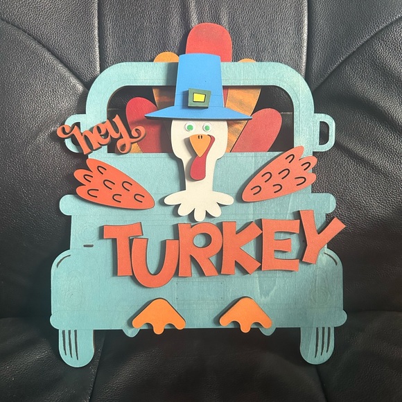 Hey Turkey Fall Decor - Picture 3 of 3